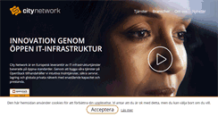 Desktop Screenshot of citynetwork.se